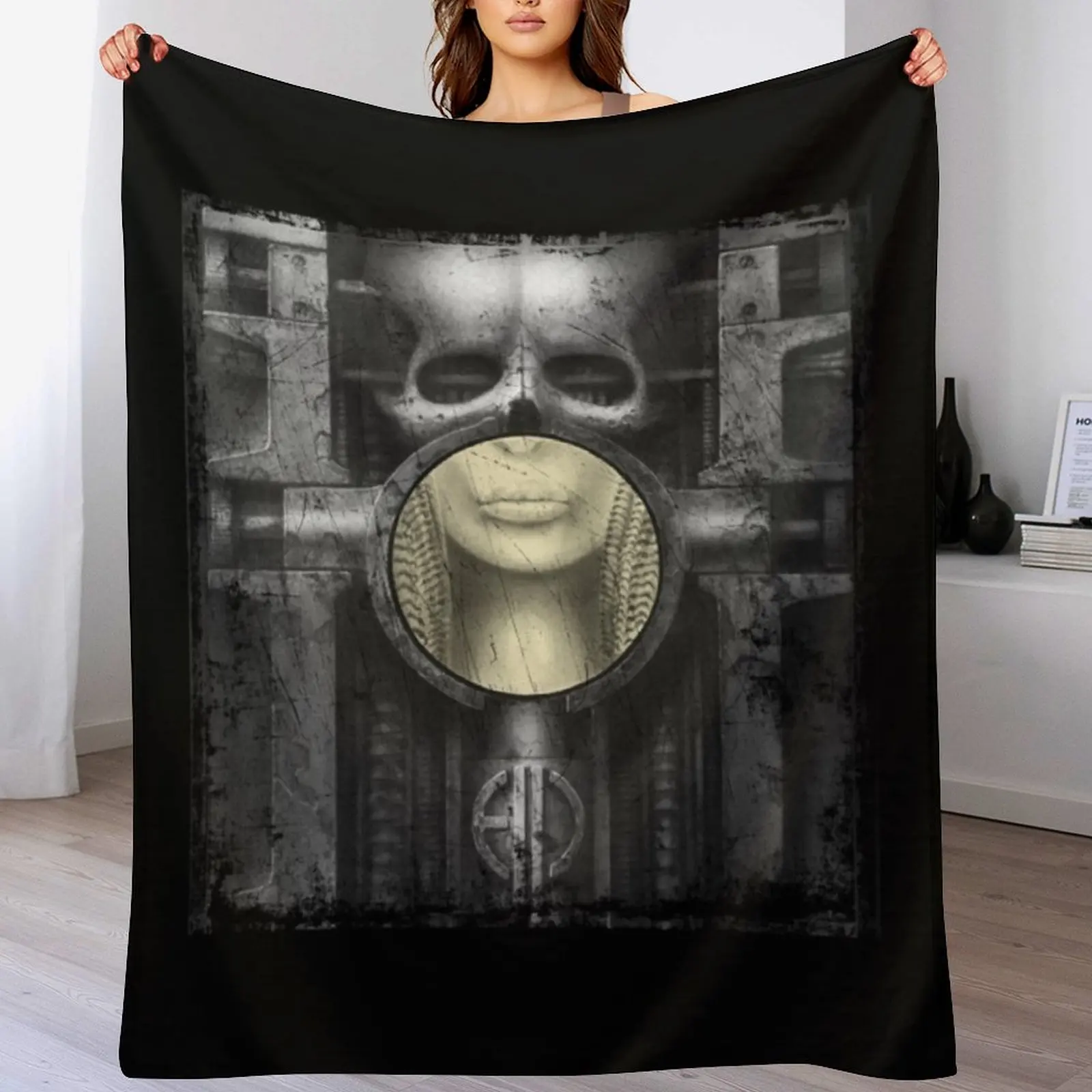 Elp T-ShirtBrain Salad Surgery Throw Blanket Lightweight Warm Blanket for Travel Camping
