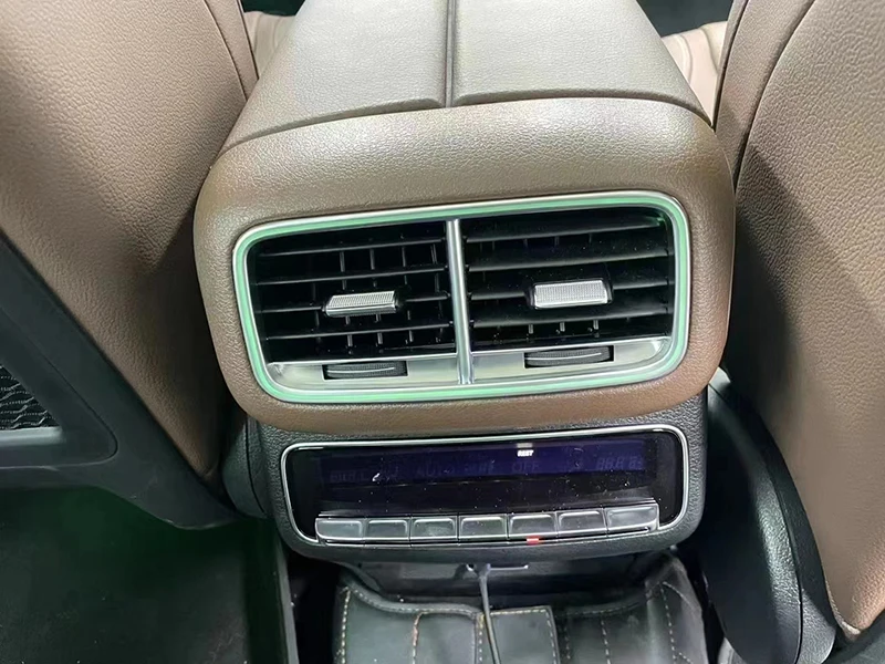 Latest Rear Illuminated Air Outlet Suitable for Mercedes Benz GLE Class W167 2018 2019 2020 2021+ Rear Air Outlet Ambient Light