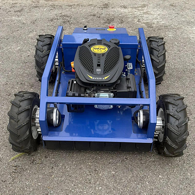 

Customizable, factory direct sales, affordable remote-controlled tracked lawnmower, 550mm.