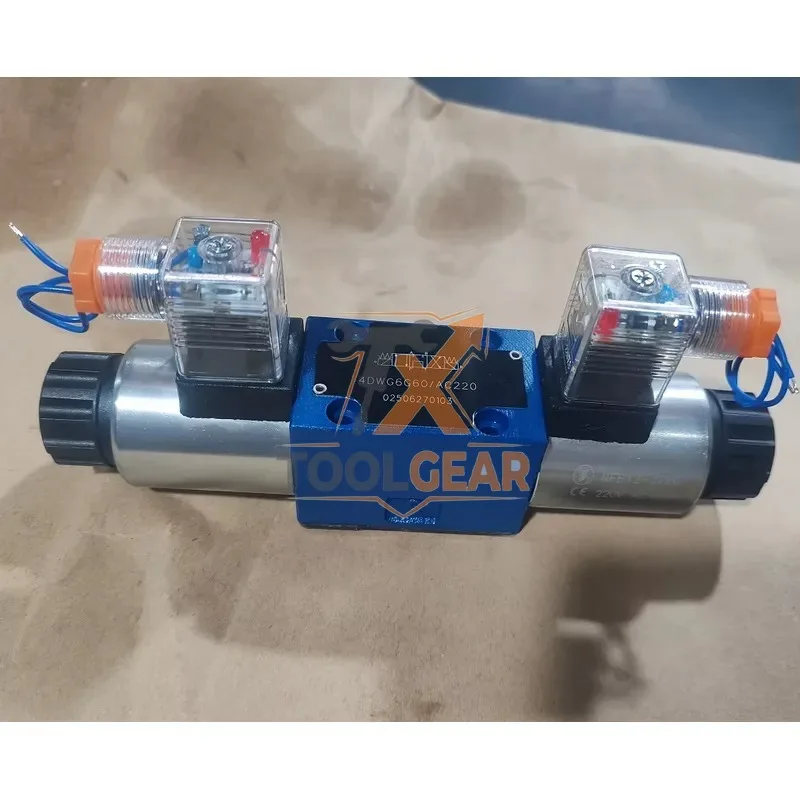 2026China*Factory* OEM 4WE Series 4WE6 4WE10 4WEH16 4WEH25 Hydraulic Directional Control Solenoid Valve 4DWG6G60/AC220