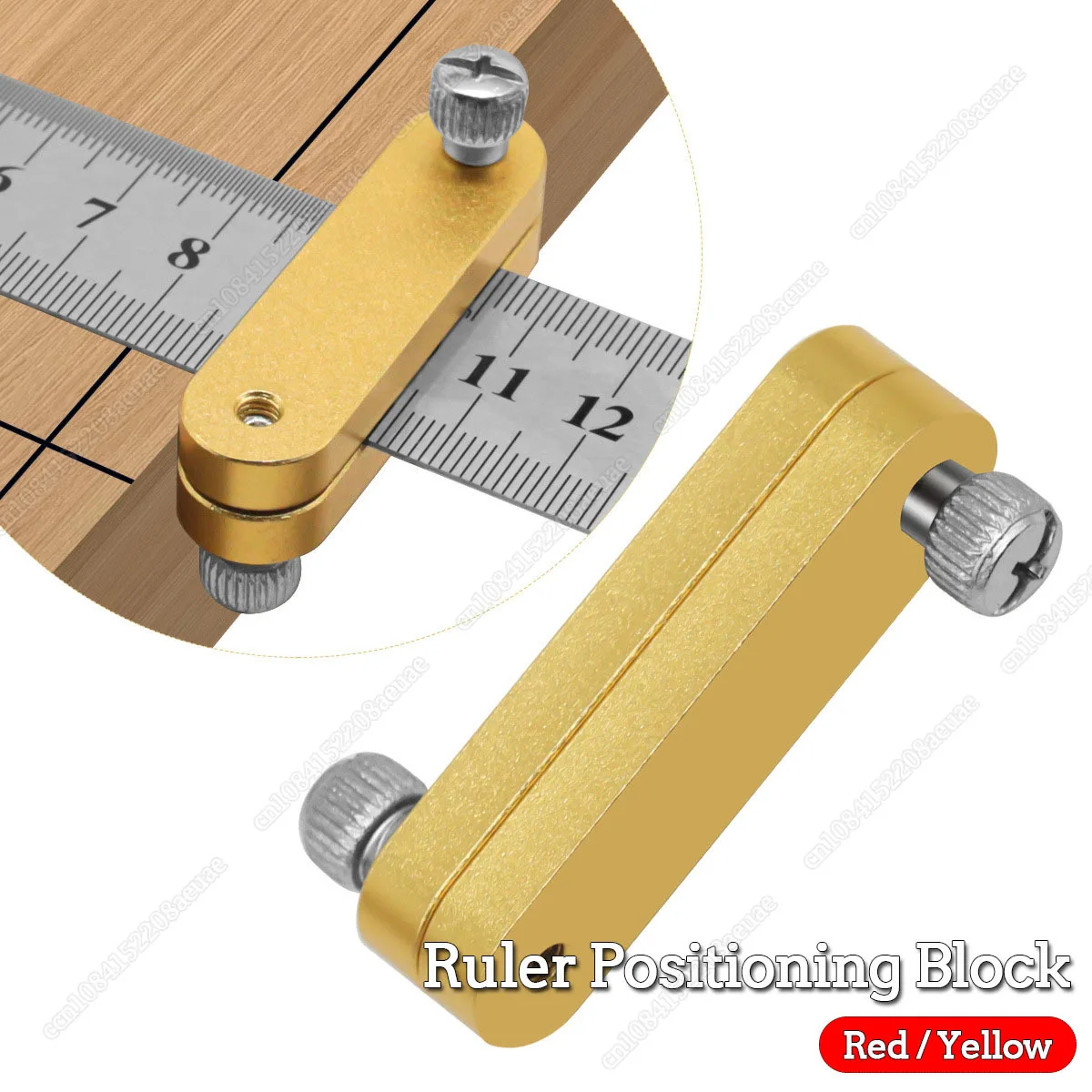 Combination Right Angle Ruler, Ruler Positioning Block, Adjustment Positioning Limit, Woodworking Scriber Line Marking Gauge