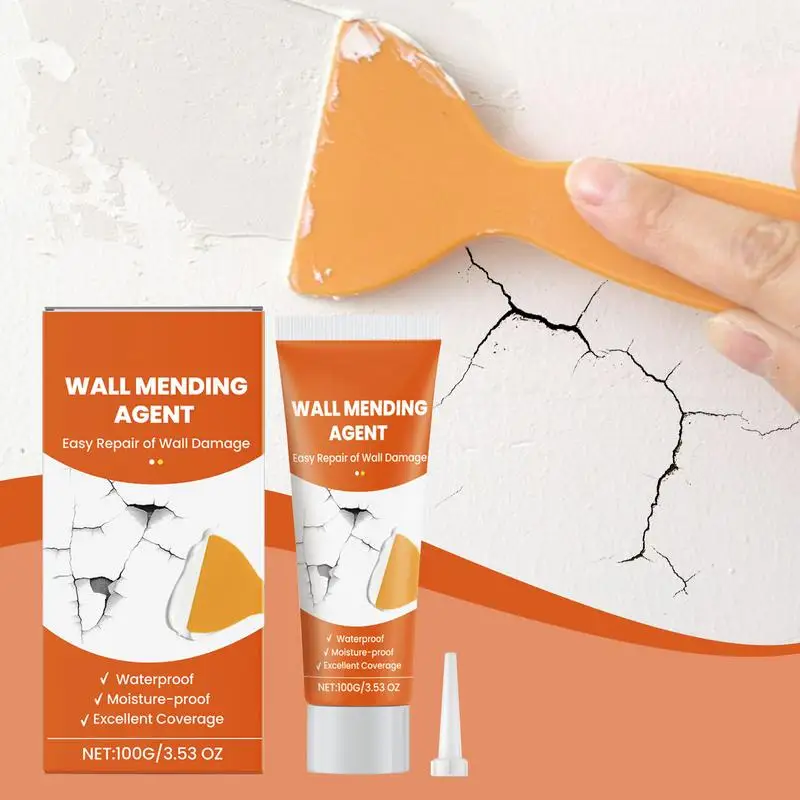 Spackle Wall Repair Kit Wall Spackle With Scraper Wall Patch Repair Kit Quick And Easy Fill Holes In House Wall Remove Stains