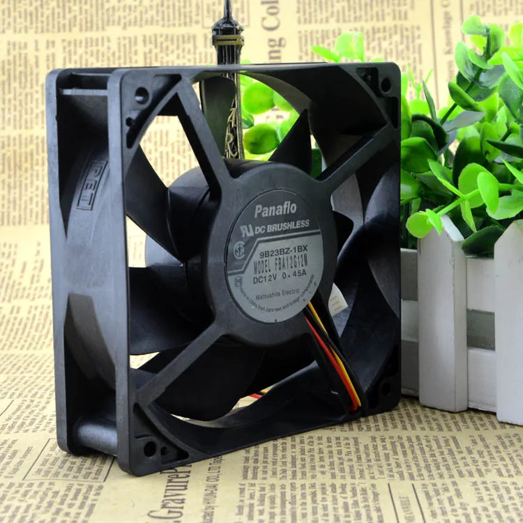 

Fba12g12m 12038 12cm 12V 0.45a Converter Case Fan Ultra-Quiet