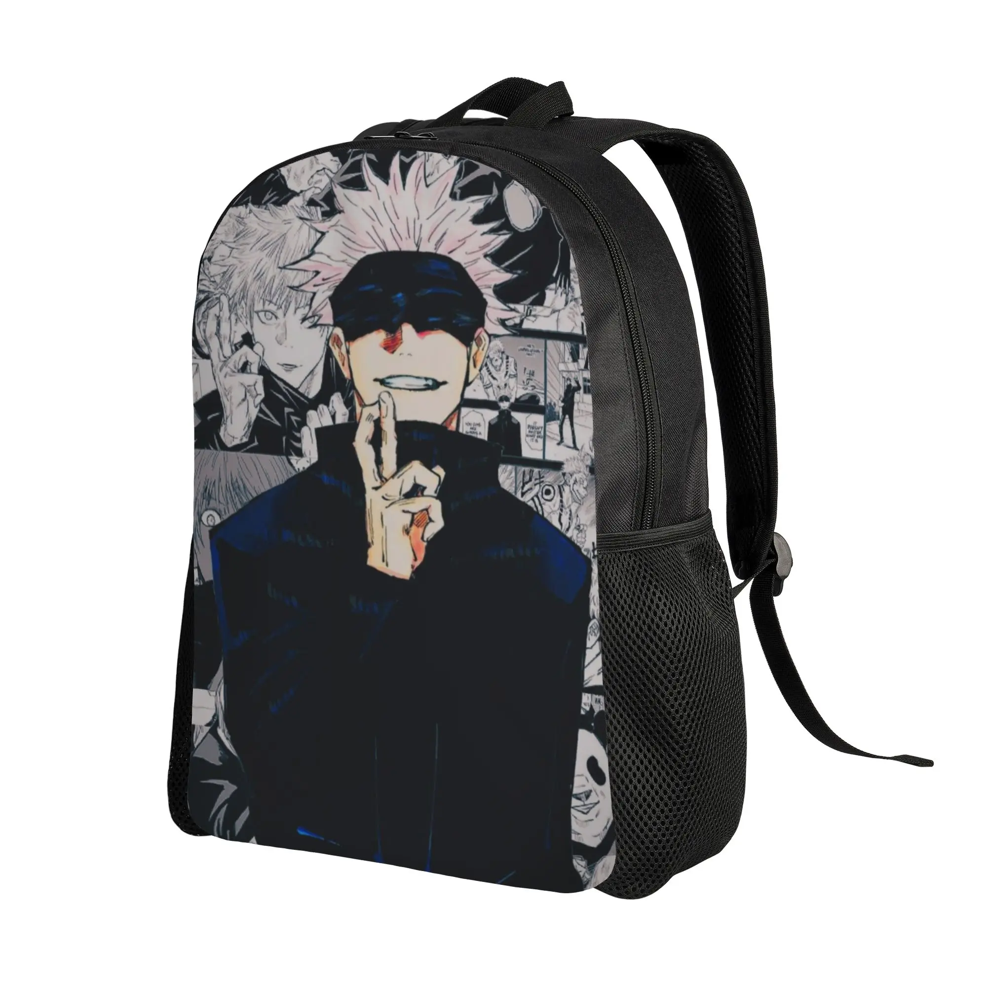 Jujutsu Kaisen Daypack Back to school season Satoru Gojo (6)  Sturdy Shoulder Backpack