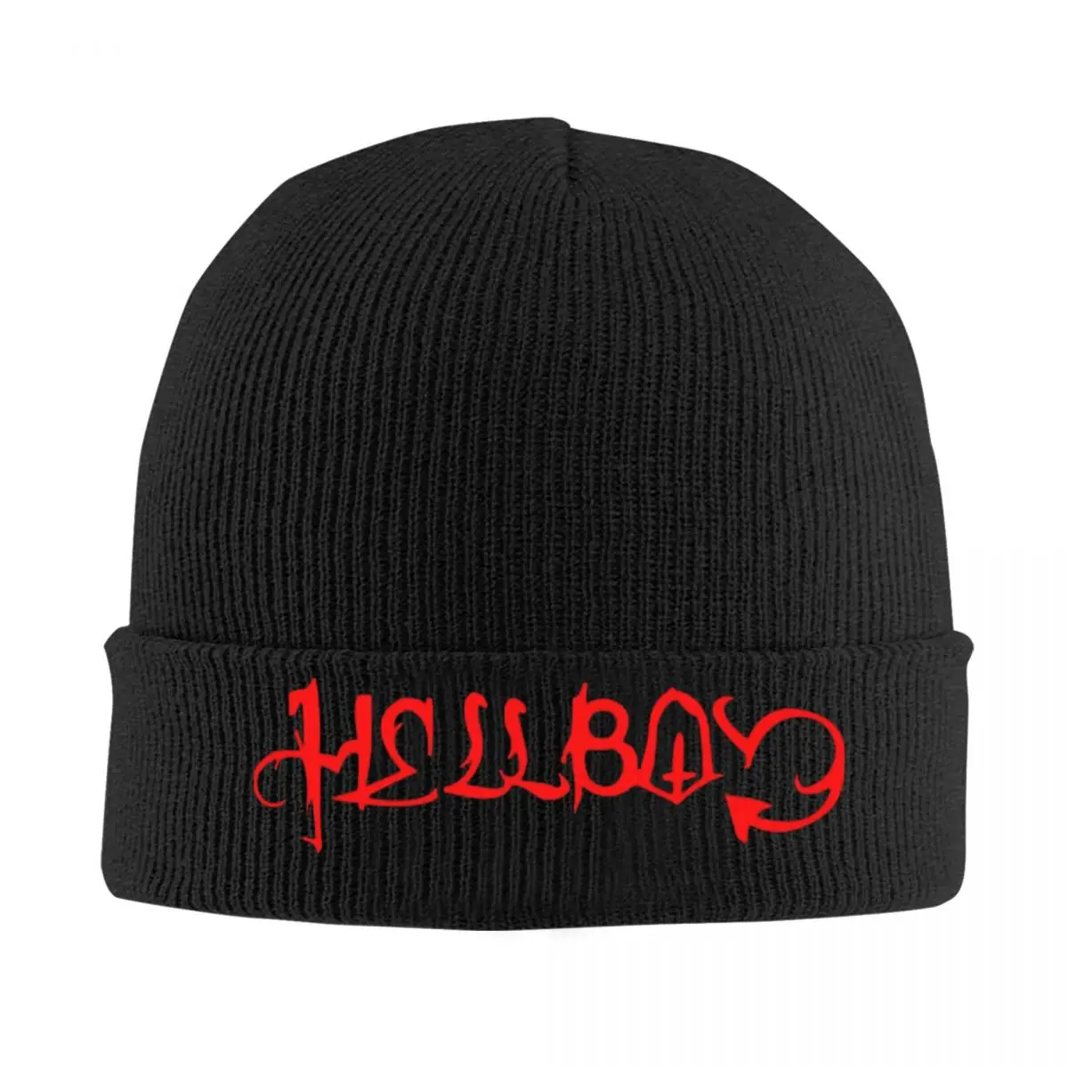 

Lil Peep Hellboy Logo Beanie Hats Bonnet Hats Adult Unisex Trendy Gym Skullies Beanies Winter Printed Thermal Elastic Caps