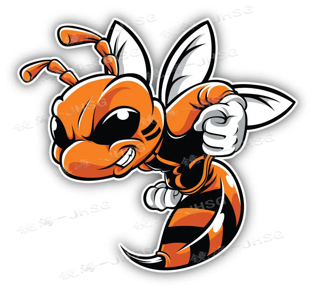 

Bee Mascot Vinyl Sticker Decal - Car, Motorcycle, Truck Exterior Decoration - Vehicle Decoration Accessories