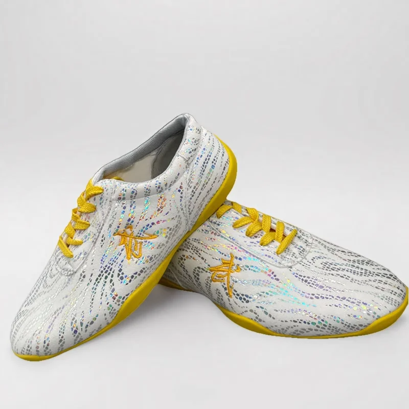 العلامة التجارية الأصلية المنافسة المهنية الرياضة فنون الدفاع عن النفس حذاء التدريب أعلى جودة تاي تشي أداء التدريب حذاء 36-45