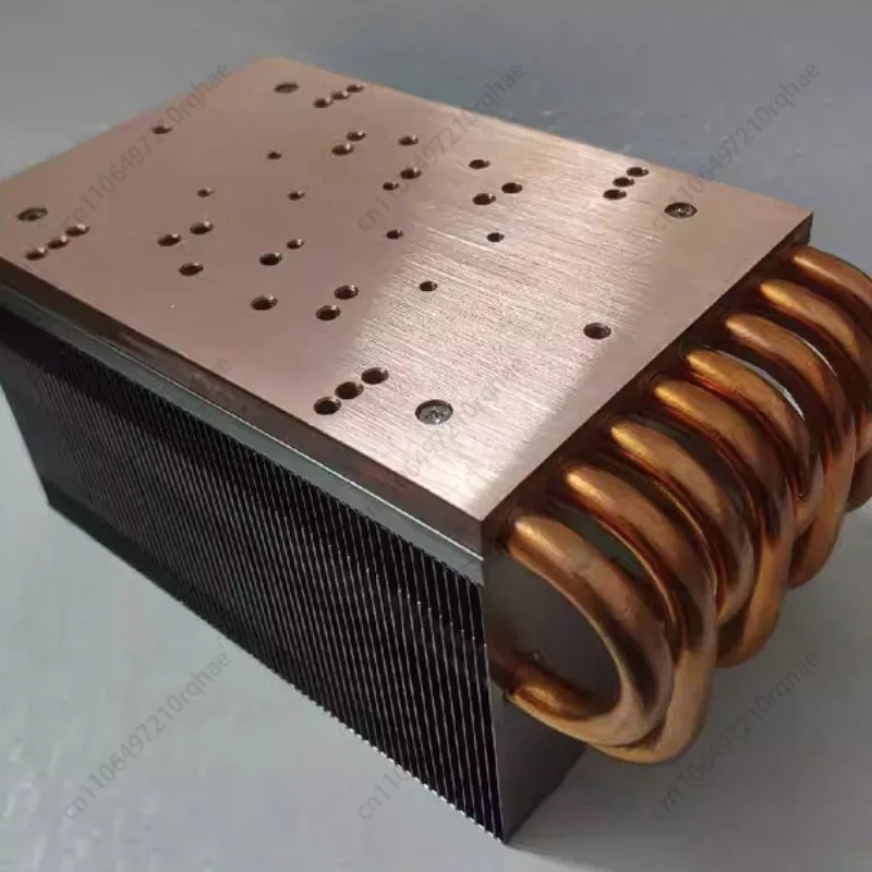 

6 Heat Pipe Heat Sink IGBT Chip MOS Tube Copper Tube Heat Sink Fins High-power LED 300W 600W 1000W