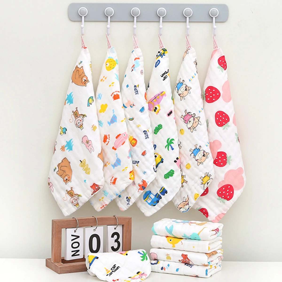 Muslin Cotton Newborn Baby Infant Handkerchief Face Towel Cloth Soft Cotton For Baby Kids Adults Face Towl 25*25cm