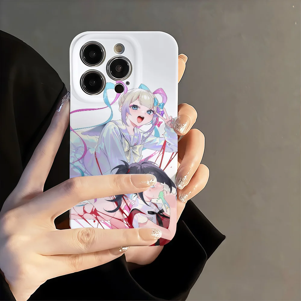 لعبة N-needy غاسل O-overload Amechan جراب هاتف آيفون 17 16 15 14 13 12 11 Plus Pro Max Mini Precise Hole مطابقة الفيلم