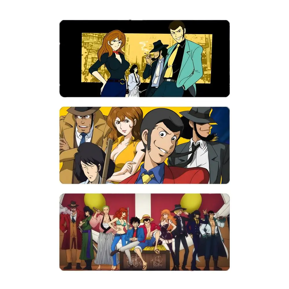 Smart Classic Anime L-Lupin III Mouse Pad Mousepad Large Gaming LockEdge Thickened PC Table Desk Mat