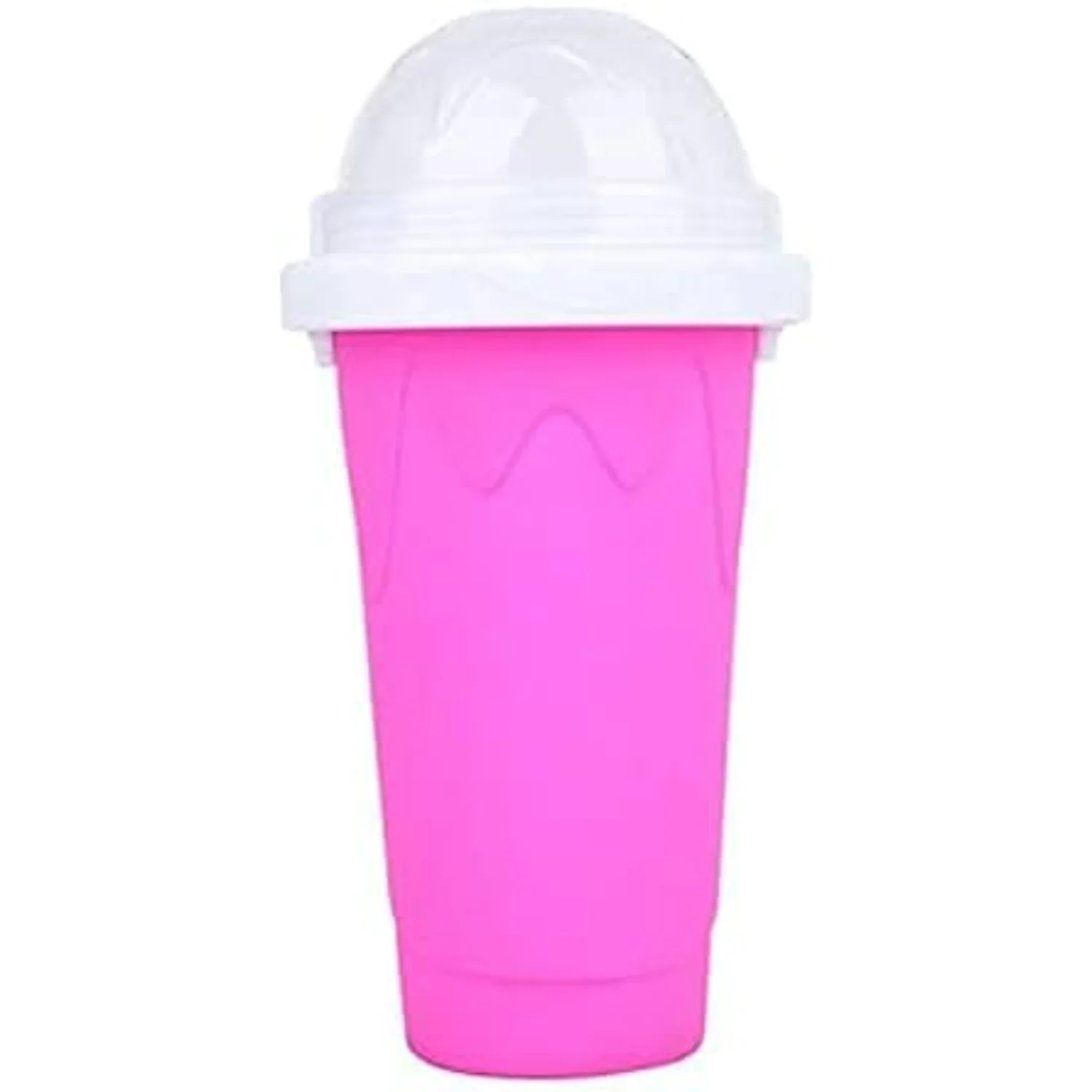 Slushy Maker Cup for TIK TOK Quick Smoothies & Ice Cream - Easy-carry, Blue Color