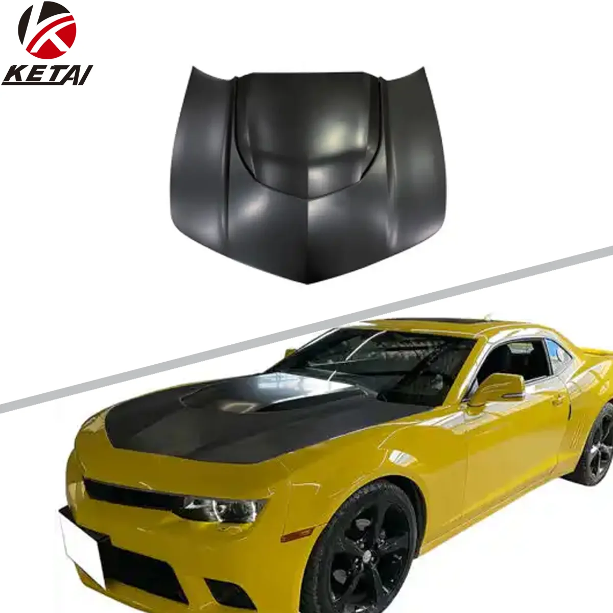 

High Quality Old To New ZL1 Style Aluminum Hood Car Parts Auto Accessories For Chevy Camaro 2010-2015