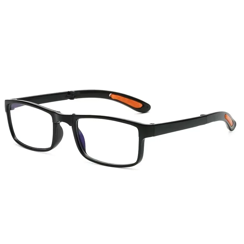 Gafas de lectura plegables con estuche, gafas antiluz azul para presbicia, gafas de bolsillo Retro Unisex, gafas portátiles para hombres y mujeres