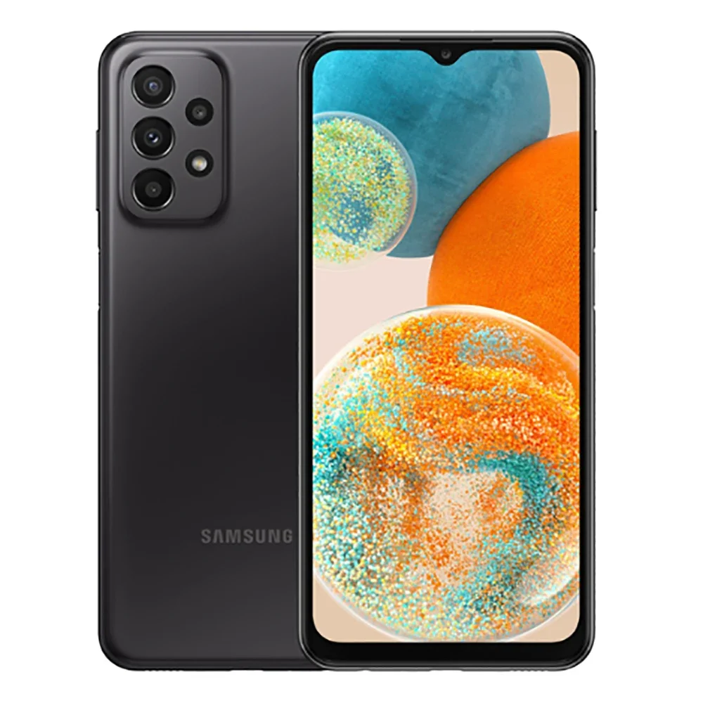Оригинальный мобильный телефон Samsung Galaxy A23 5G A236U/U1, 6,6 дюйма, 4 ГБ ОЗУ, 64 ГБ ПЗУ, 50 МП, четырехкамера, разблокированный мобильный телефон с отпечатками пальцев