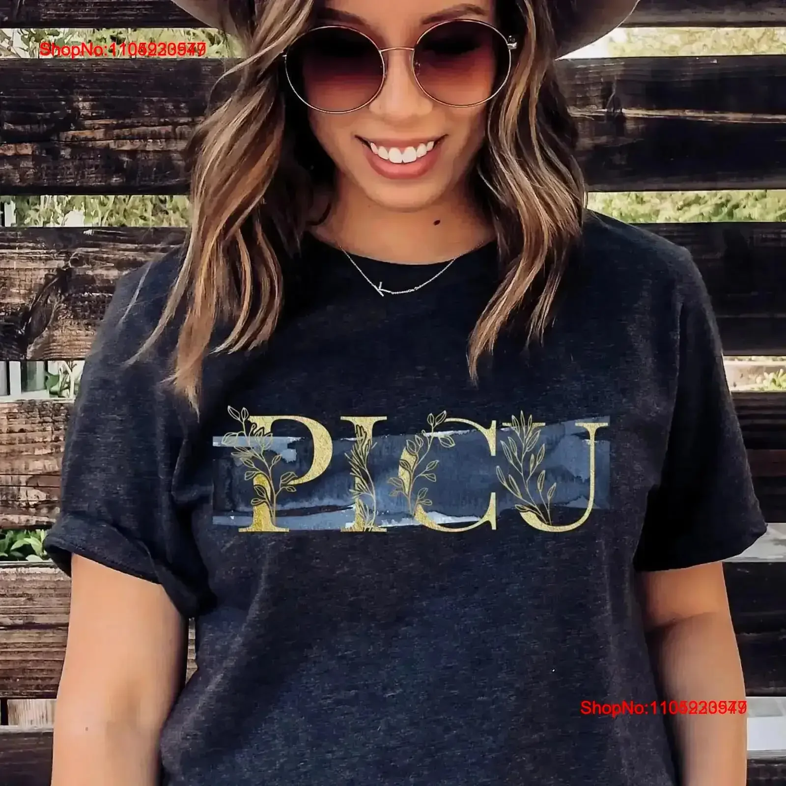 PICU T-Shirt Pediatric Intensive Care Unit Nurse RN Tech MD Child Life Ergotische physikalische Sprachtherapie Vintage Washed