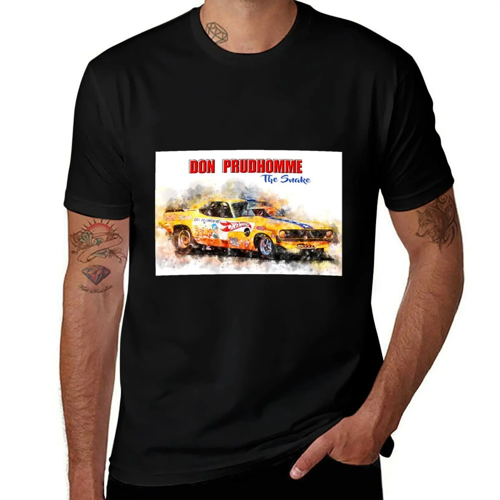 

Don Prudhomme, The Snake T-Shirt essential t shirt cotton t shirt man T-Shirt