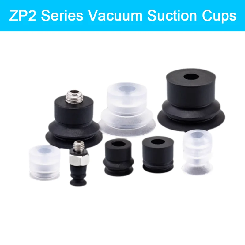 

SMC Type ZP2 Series Bellow Suction Cup, Models:ZP2-B04/06/08/10/15/20MBS/N ZP2-B06MB