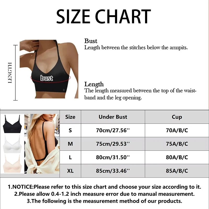 Seamless Ultra-Thin Invidible Bras Women Sexy U Shaped Back Brassiere Halter Convertible Backless Bras Wireless Padded Underwear