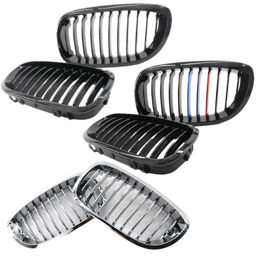 

Передний бампер автомобиля, решетка для почек, гриль для BMW E46, 2-дверный Facelift 2003-2006 51137064317, 51137064318