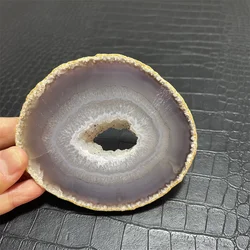 natural raw agate slices crystals druzy agate geode slab spiritual healing stones for decor