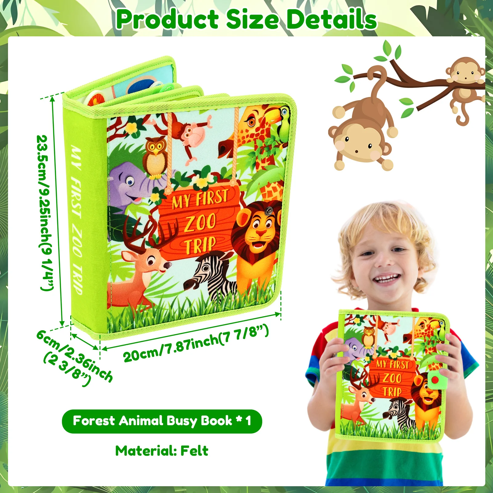1 Pc Montessori Toys Farm Anim - Kids Education Story review and price