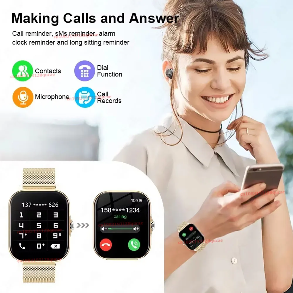 Smartwatch met hd-display bluetooth bellen en sportmodi_voghion.com