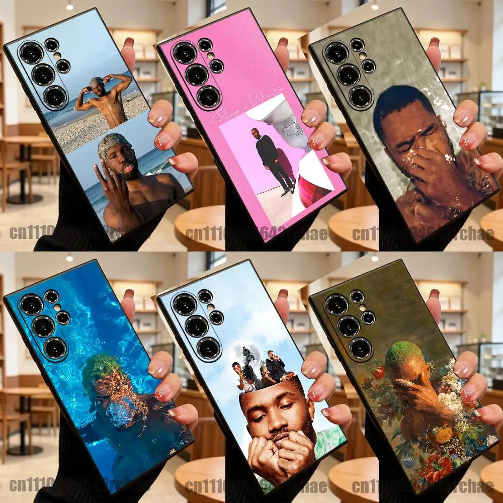 For Singer F-Frank O-Ocean Blonde Phone Case For Samsung S26,S24,S22,S25,S23,S30,S21,Ultra,Plus,Fe,Lite Custom Soft Cover