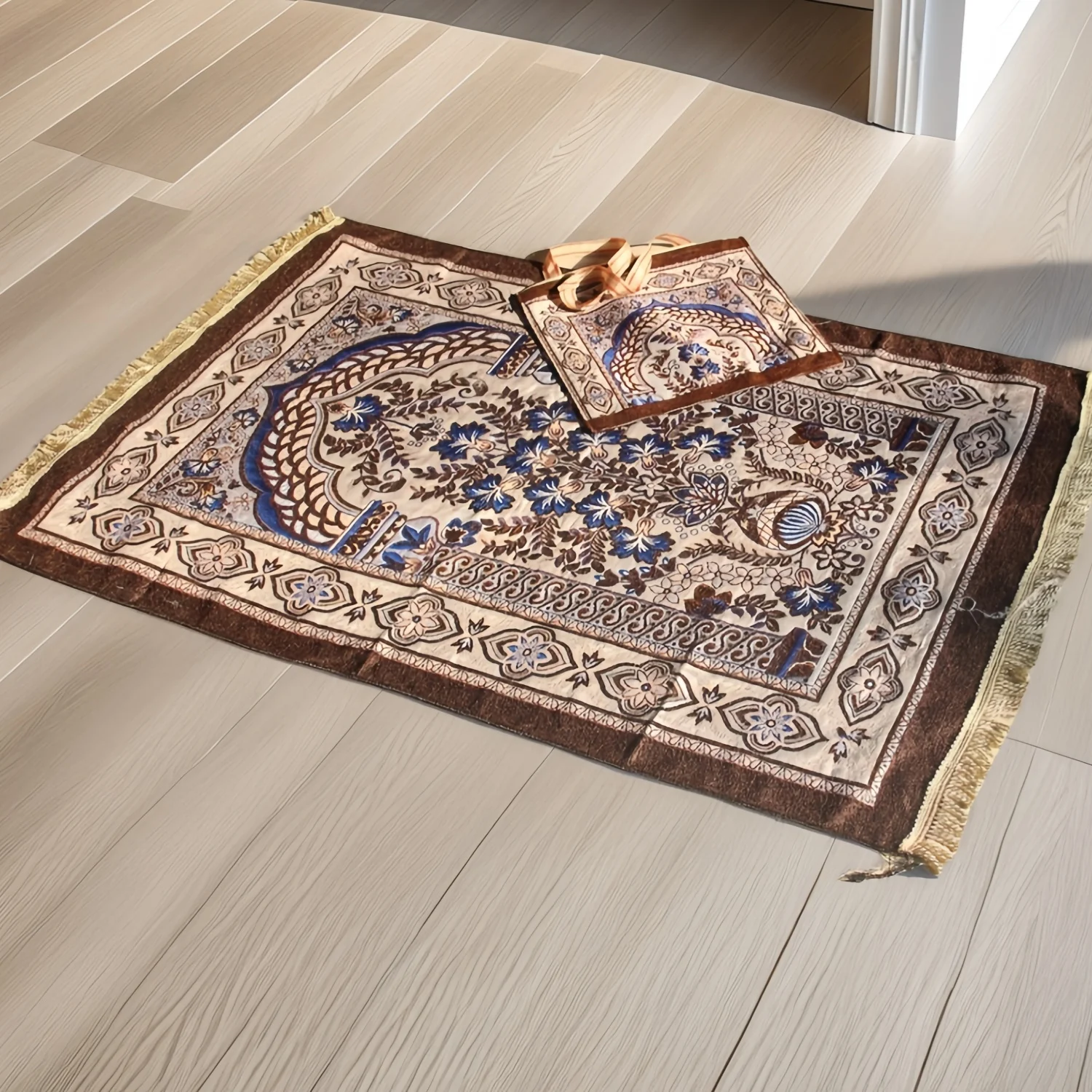 Роскошный молитвенный коврик в – обзор и цена Bead Mat Velvet