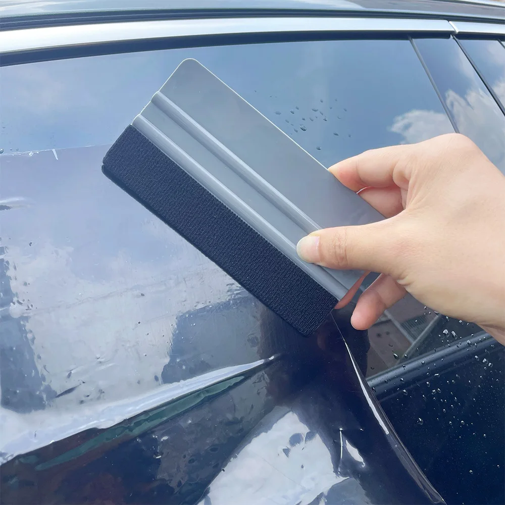 Vinyl-Folien-Werkzeugset Professionelles Tapeten-Installationskit Filzabzieher Trimmer Blasenentferner für Autofolierung und Fenstertönung – Detail 3