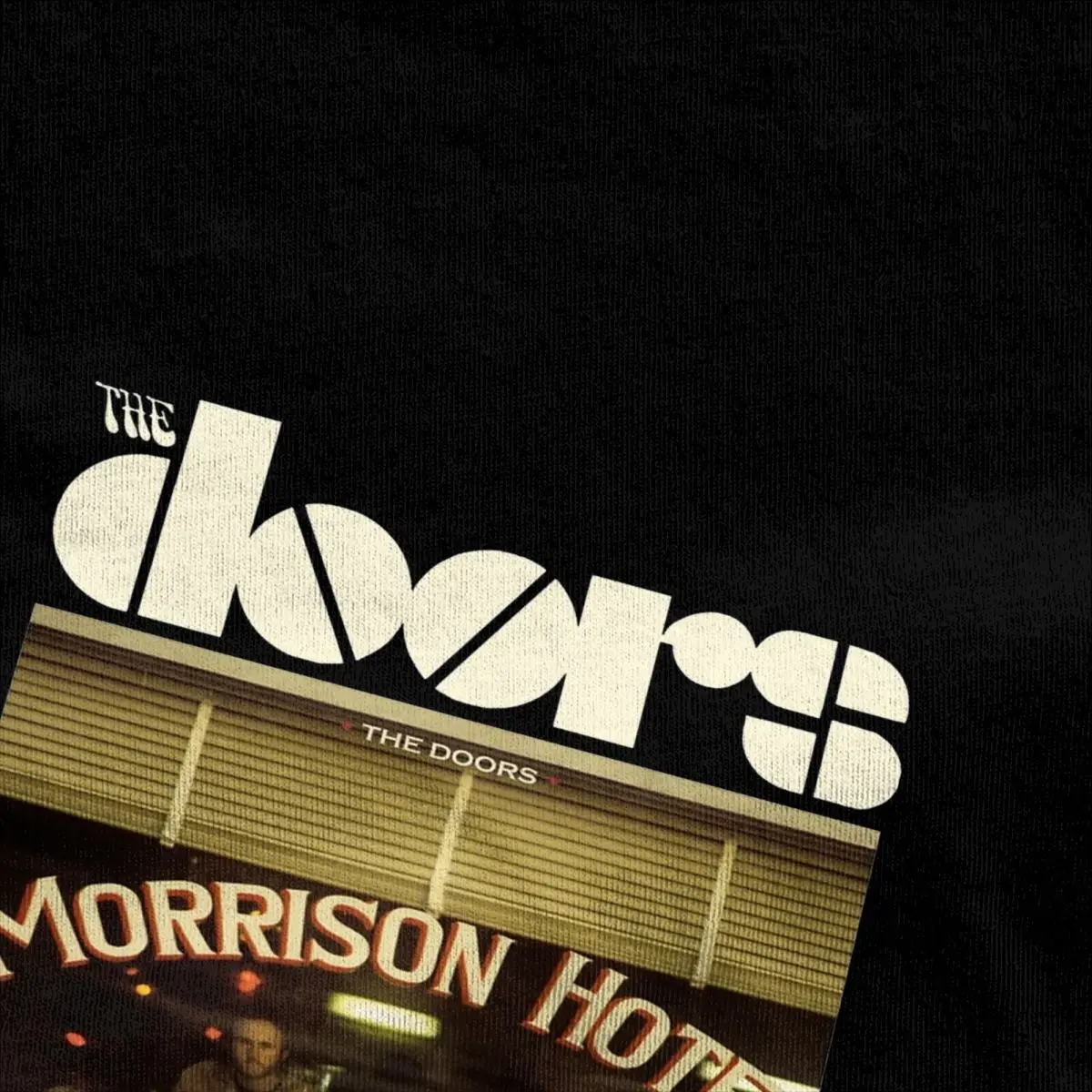 Men Women The Doors Band Morrison Hotel Shirt Accessories Pure Cotton T-shirt Clothing Casual Tee Shirt Adult