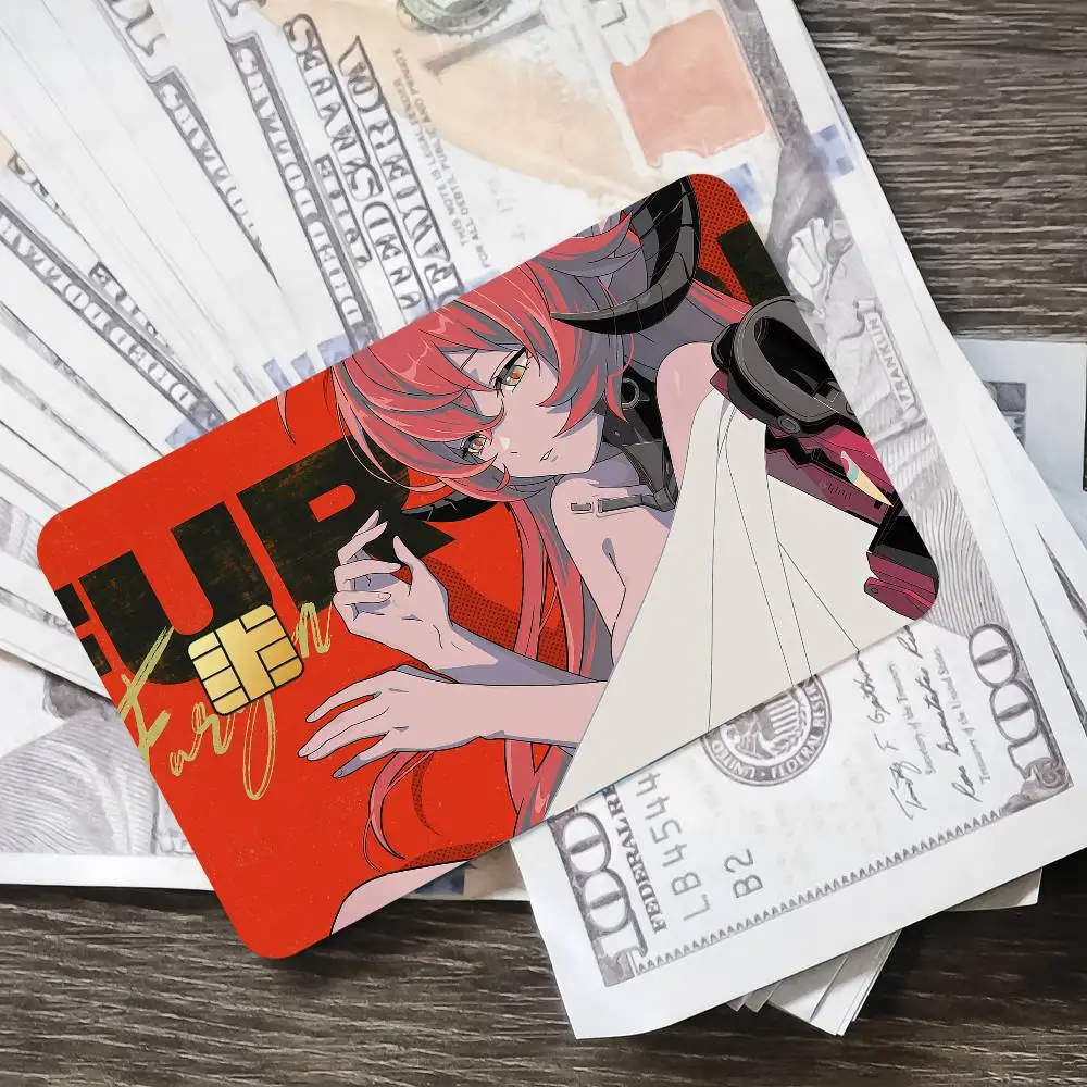 لعبة Orphie Magnusson Magus ZZZ بطاقات الائتمان البنكية ملصقات تمرير الحافلة ديكور رائع مقاوم للماء بطاقة 4 قطع #6