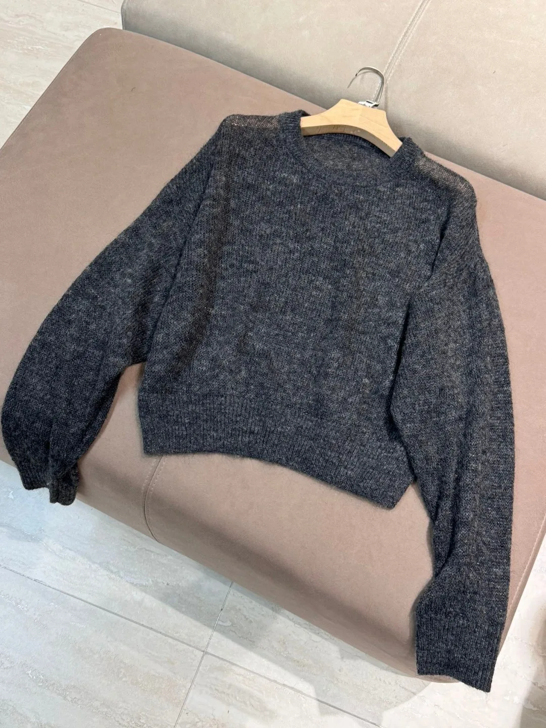 

Autumn Winter B*C Mohair Wool Blend Pullover Sweater