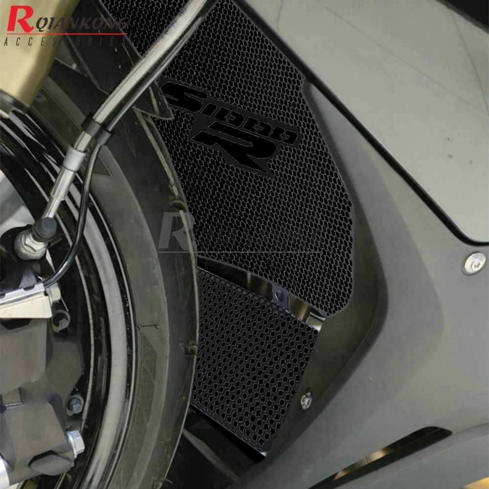 دراجة نارية المبرد شواء الحرس حامي لسيارات BMW S1000R S1000 S 1000 R 2021-2022-2023-2024-2025-2026 النفط برودة مصبغة يغطي