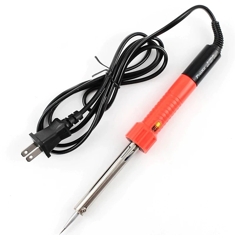 

Soldering iron maintenance welding High efficiency long life soldering iron 40W external heat SI-129G Proskit