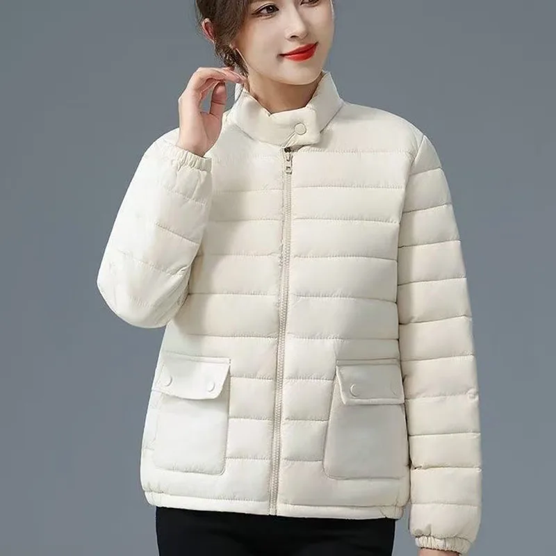 

Ladies Autumn Winter New Cotton-Padded Jacket Short Down Cotton-Padded Jacket Warm Cold Cotton-Padded Jacket Loose Joker Coat