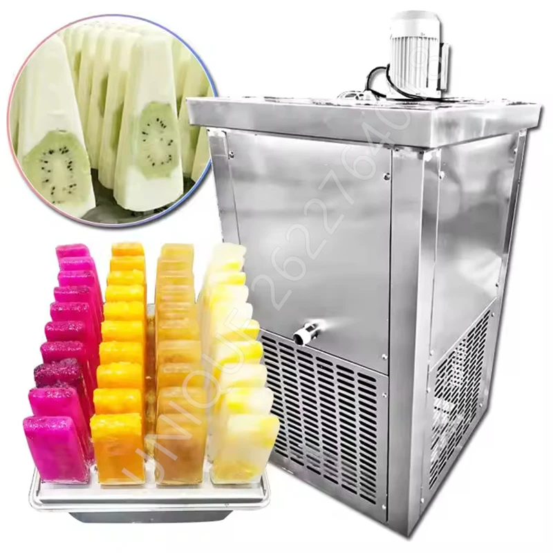 Stainless Steel Single Mold Popsicle Machine/Ice Lolly Machine /Ice Lollipop Machine with 304 Brine Tank 110V 220V