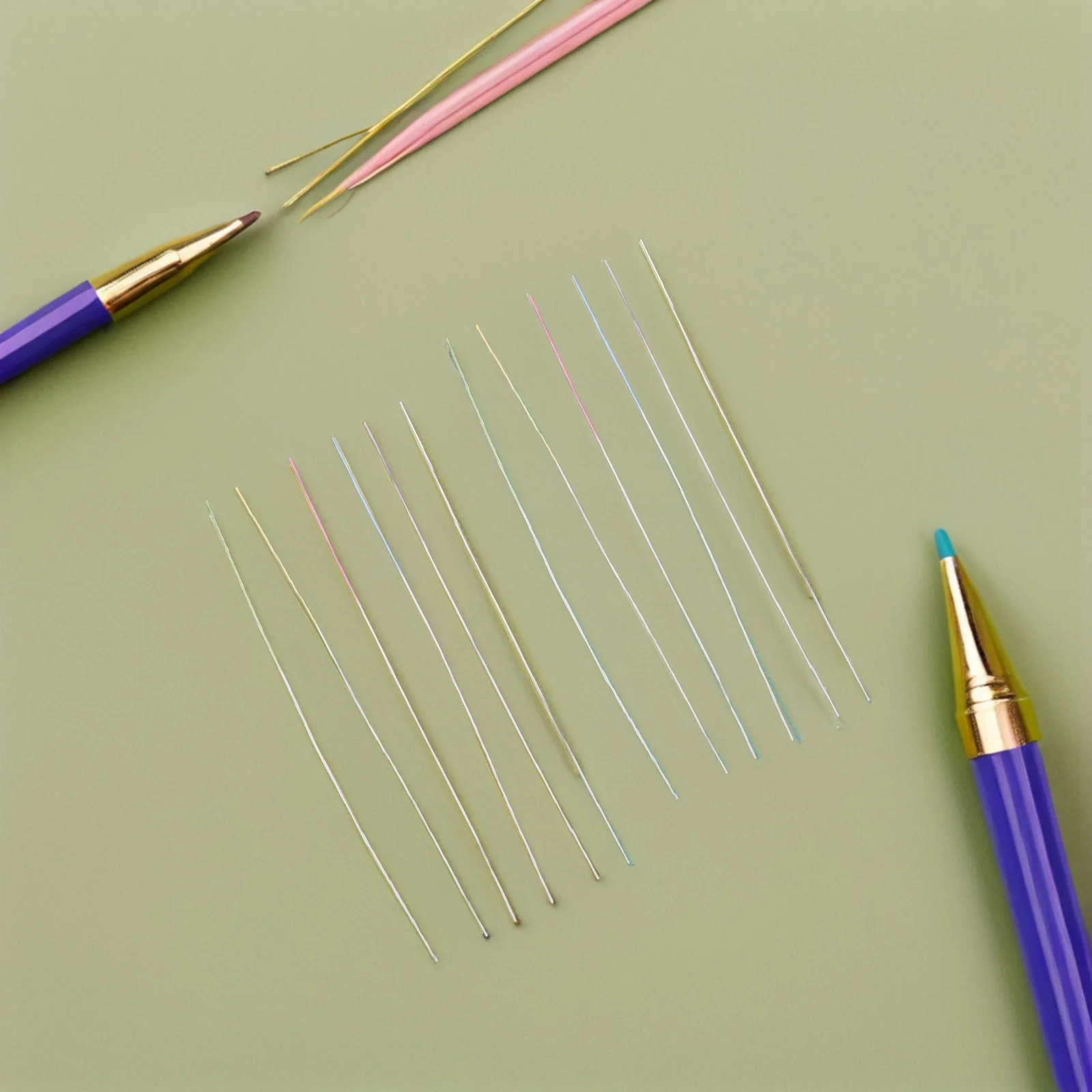 

360Pcs Ear Hole Cleaning Line - Hygienic Piercing Cleaning Floss - Anti-Clog Ear Stud Cleaner - Portable Earring Hole