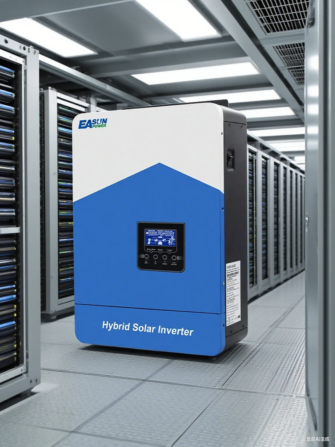 Easun Hybride Omvormer 6.2KW 4.2KW 3.2KW 2.2KW 12v 24v 48v MPPT Off Grid 50/60HZ Zuivere Sinus 120A 80A 230v Solar Charge - afbeelding 2
