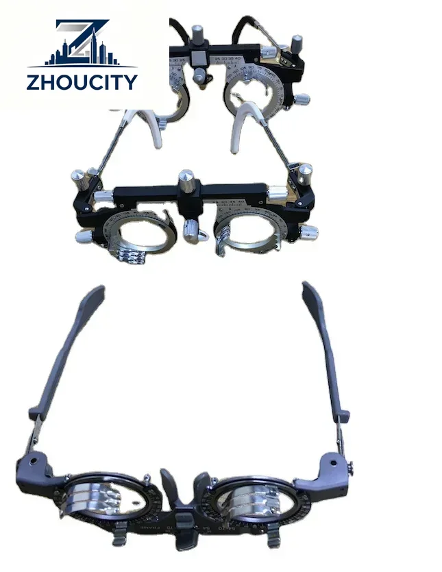 Professional Optical Optic Eye Optometry Test Trial Lenses Frame China Trial Lens Set Glass for Optometrist and Optician 27gram.