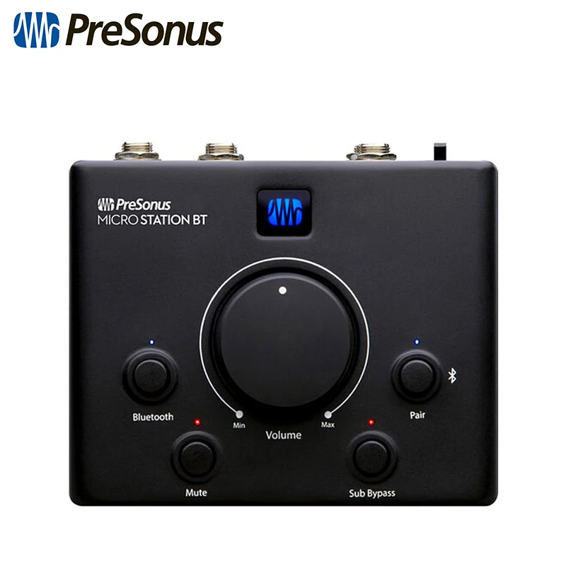 PreSonus MicroStation BT professional wireless bluetooth monitor controller compact,convenient and stylish