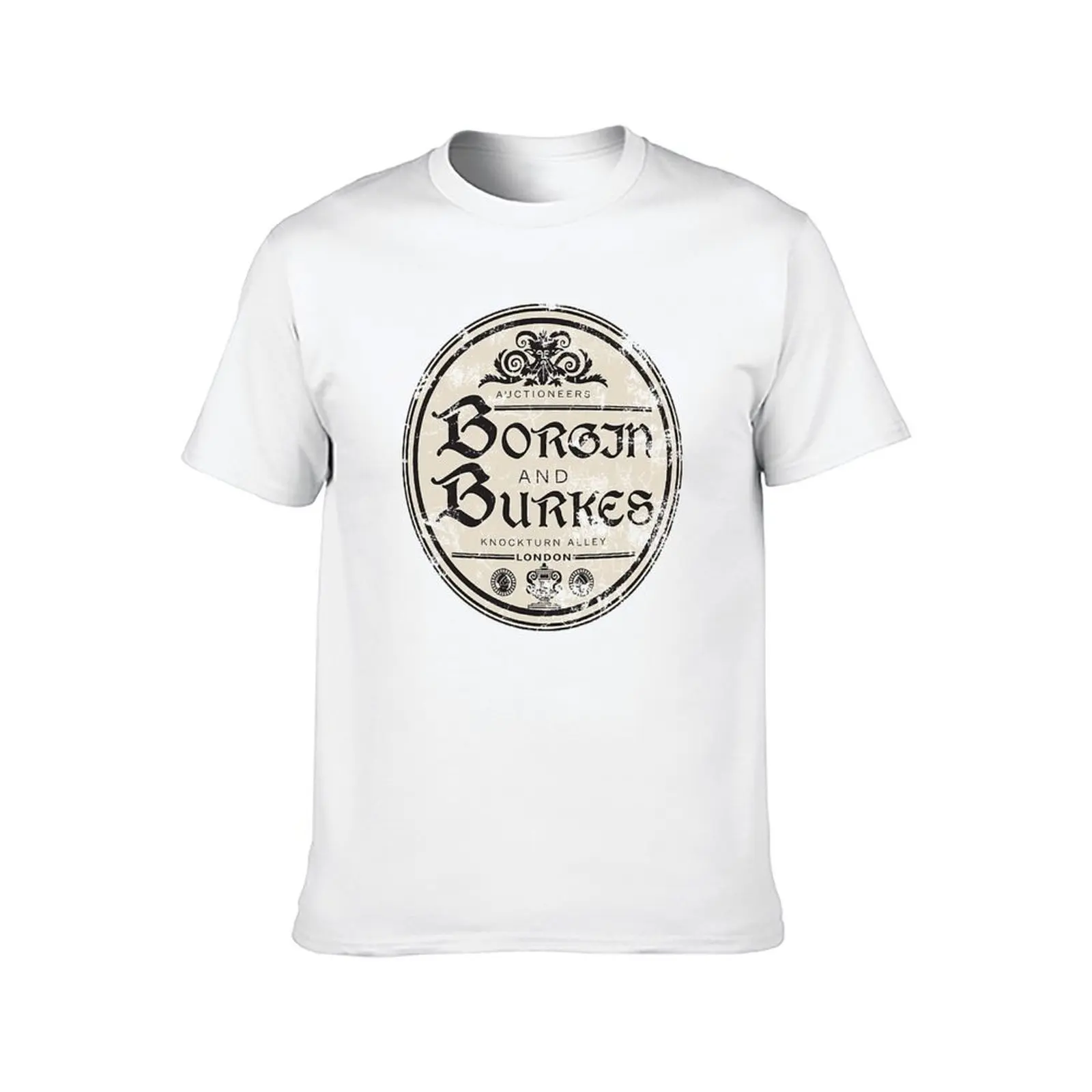 تي شيرت Borgin and Burkes تي شيرت قطن 100% تي شيرت للرجال تي شيرت قطني