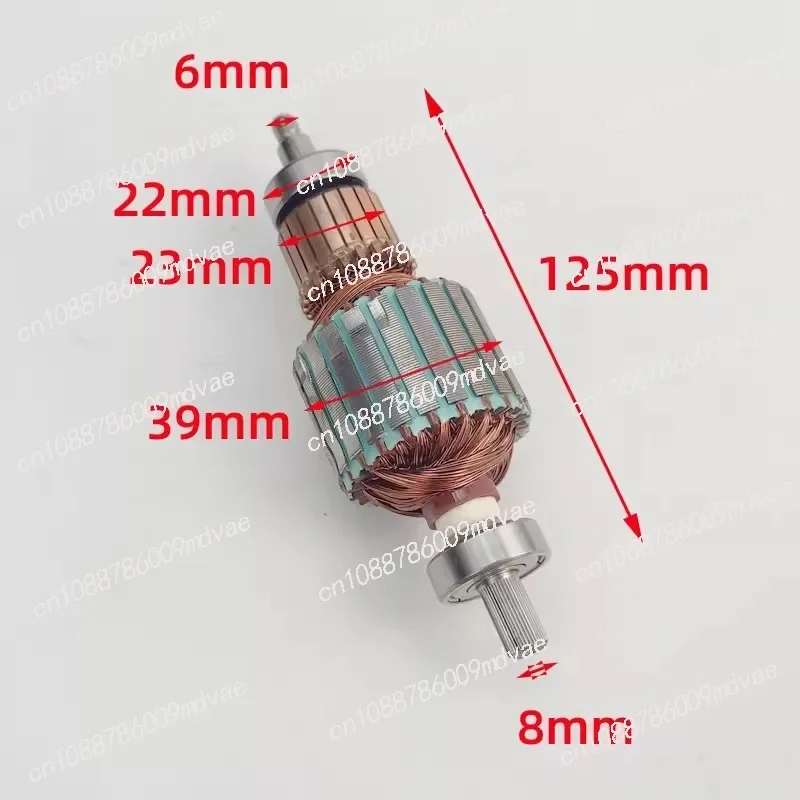 HLX1600-GS-PE Vacuum Cleaner Motor 1600W Motor Parts Mocha CT26E Dry Mill Motor Rotor in stock