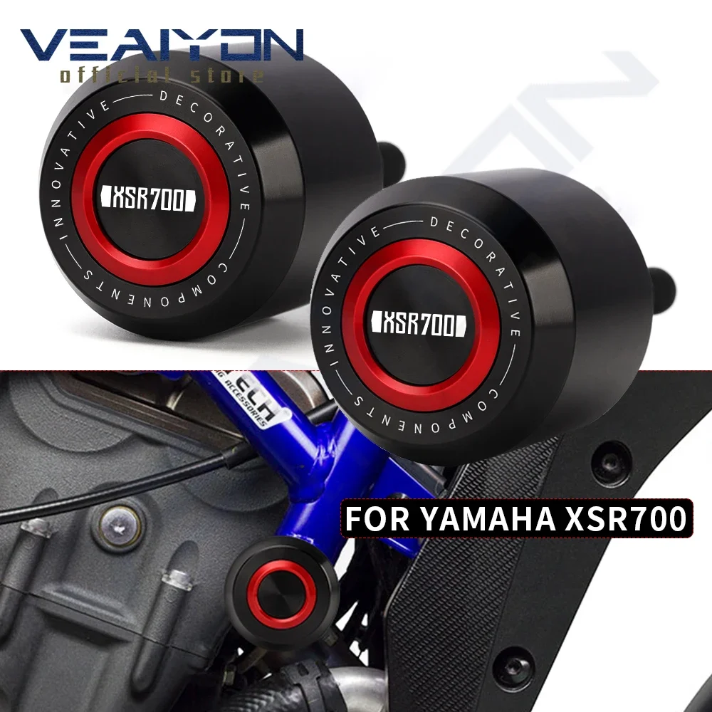 

For YAMAHA XSR700 XSR 700 xsr700 2015-2022 Frame Sliders Crash Pad Falling Protector Guard Engine Protection Sliders Cover