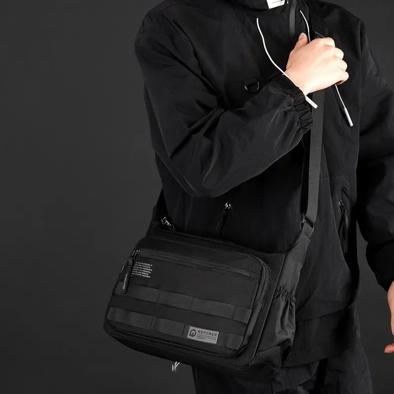

WEPOWER New men's business commuting bag, outdoor leisure travel, large capacity, crossbody, single shoulder bag