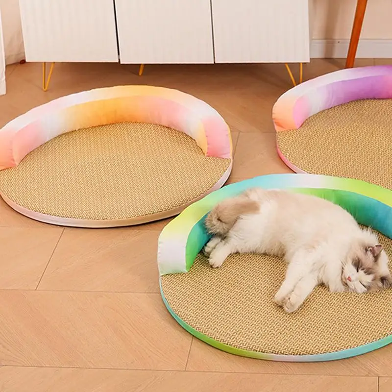 

Dog Cooling Pad Removable Cooling Cat Bed Pet Furniture For Small Medium Cat Senior Puppy Bedroom Living Room House Patio