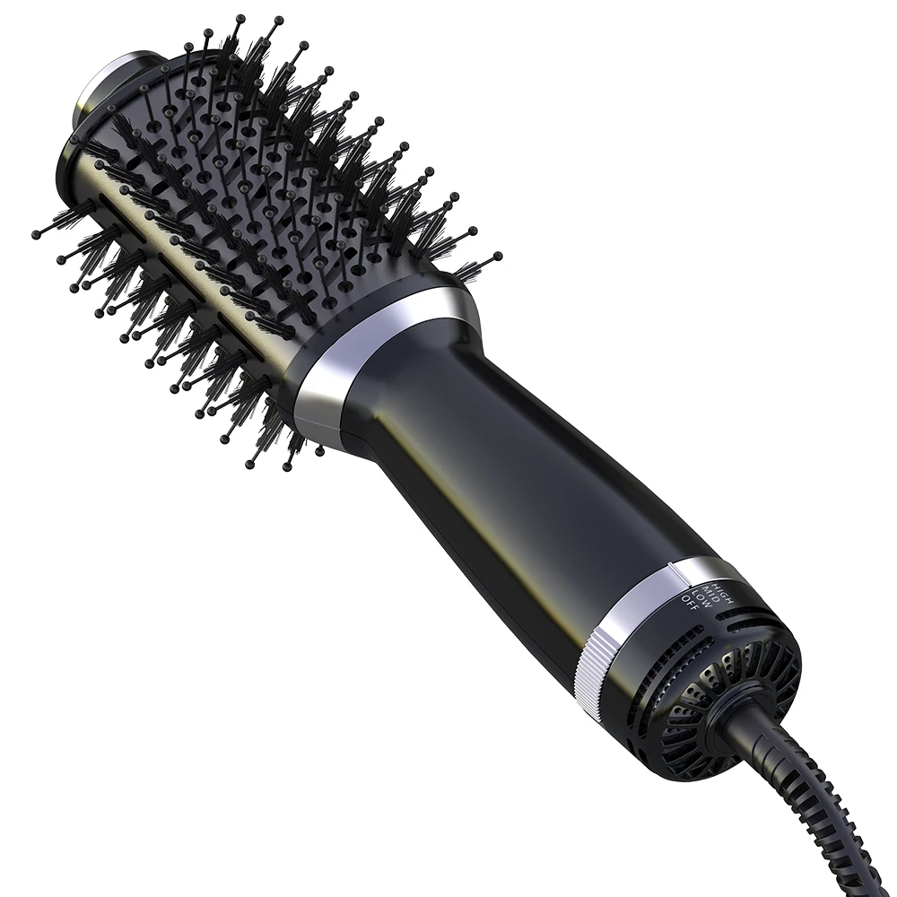 

Профессиональный мини-овальный одношаговый фен и стайлер, ионный дорожный фен, щетка для увеличения объема горячего воздуха для использования в салоне