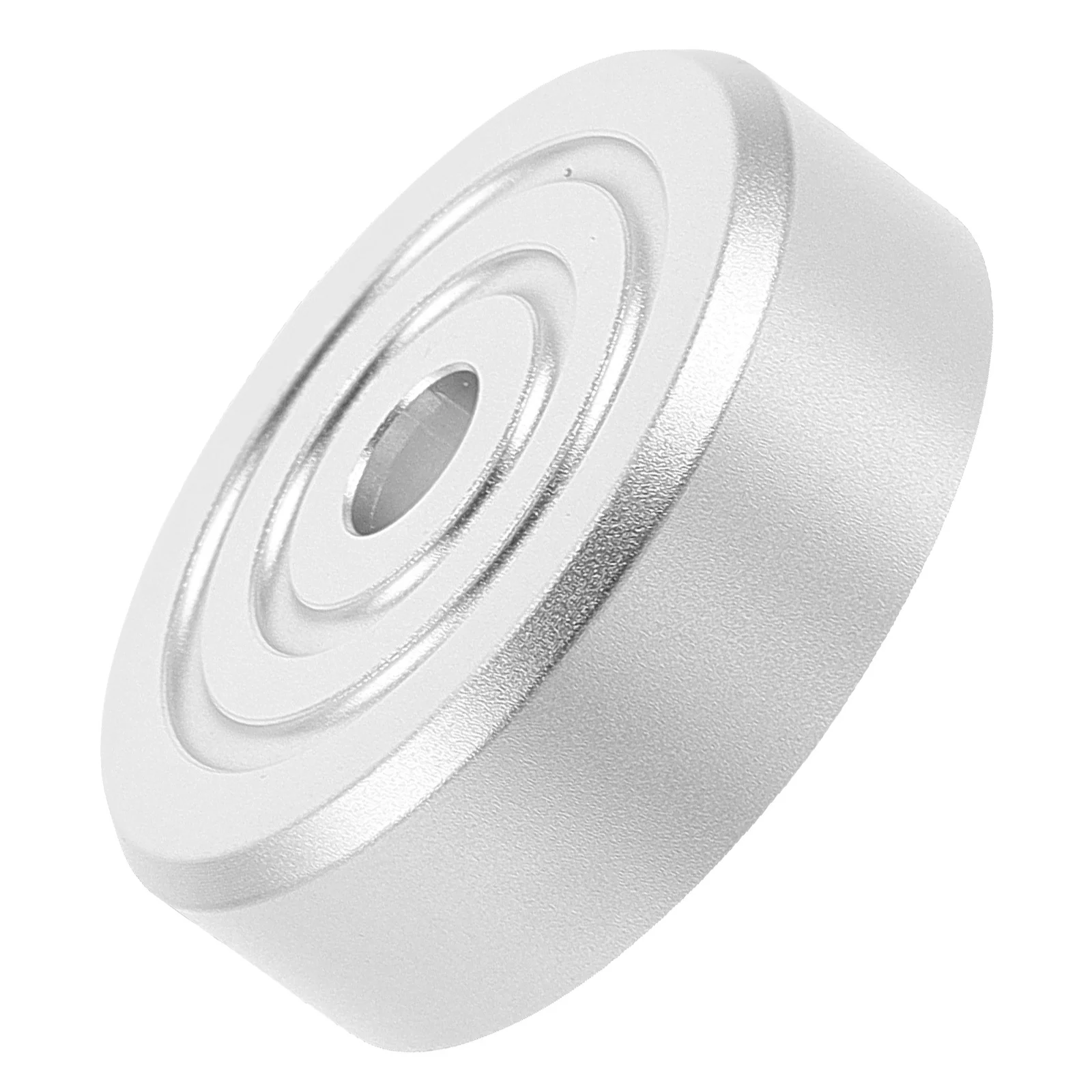 

Vinyl Record Weight Stabilizer Aluminum Turntable Disc Stabilizer for Large Center Holes Enhanced Sound Quality Low Profile