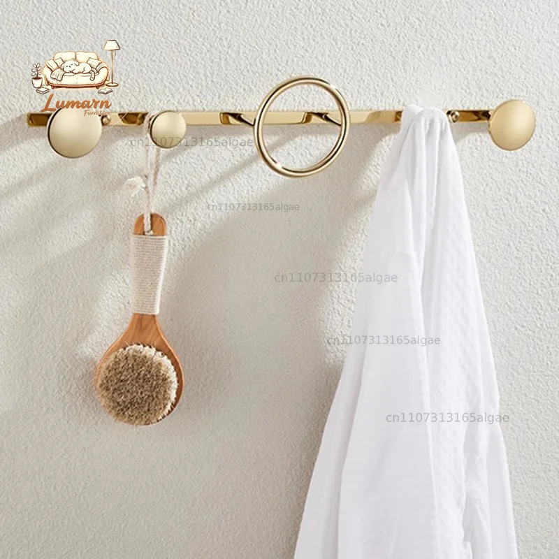 Wall Open Coat Racks Garment Metal Bedroom Indoor Minimalist Organizer Coat Racks Space Saving Dress Perchero Salon Furniture