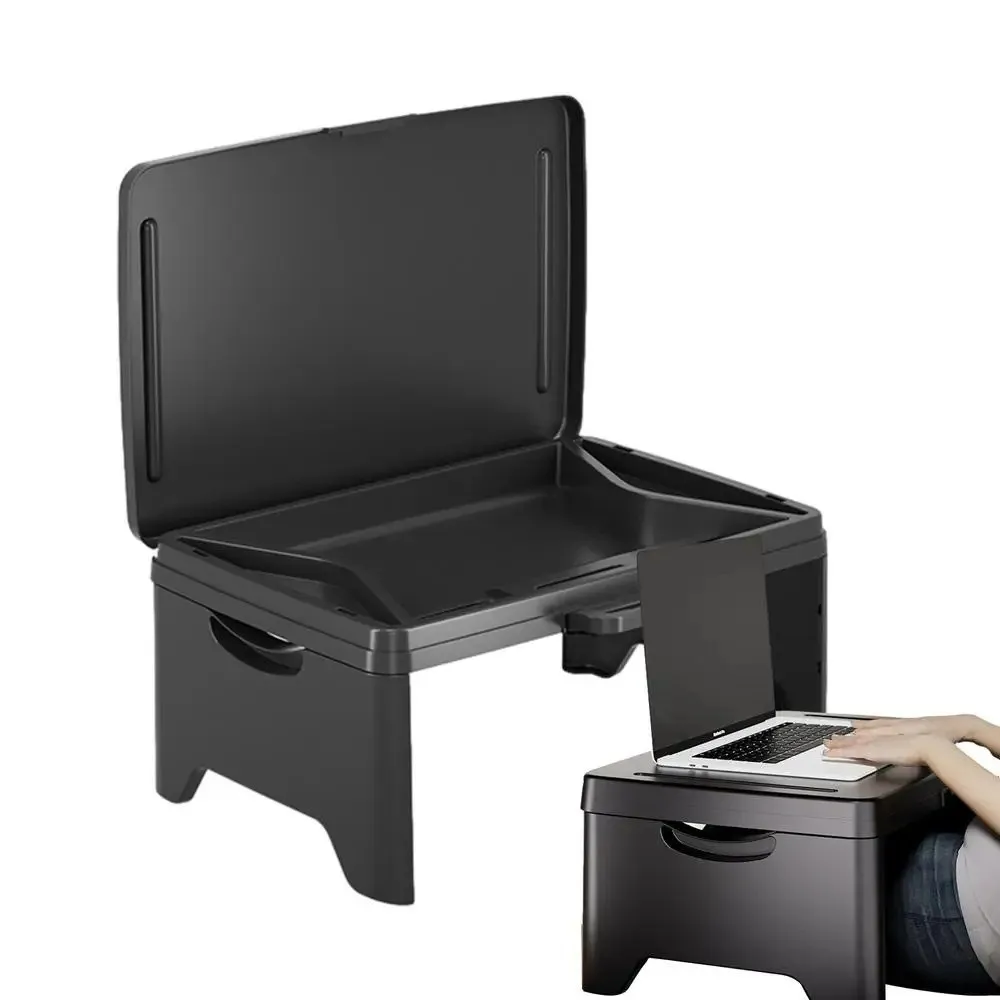 

Multi-functional Plastic Laptop Desk Folding Laptop Stand Car Seat Desk Lightweight Food Tray Lap Desk
